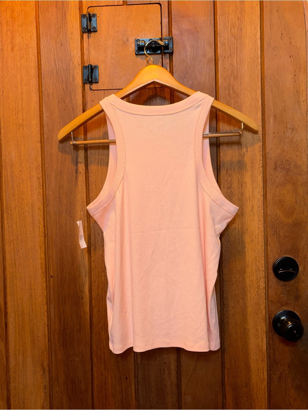 GAP Peach Ribbed Tank Top - Picture 2 of 2